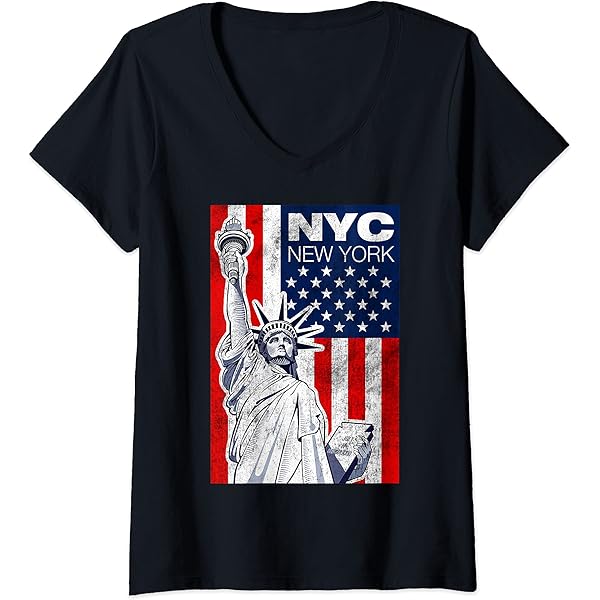 Amazon.com: Womens New York City Statue Of Liberty T shirts